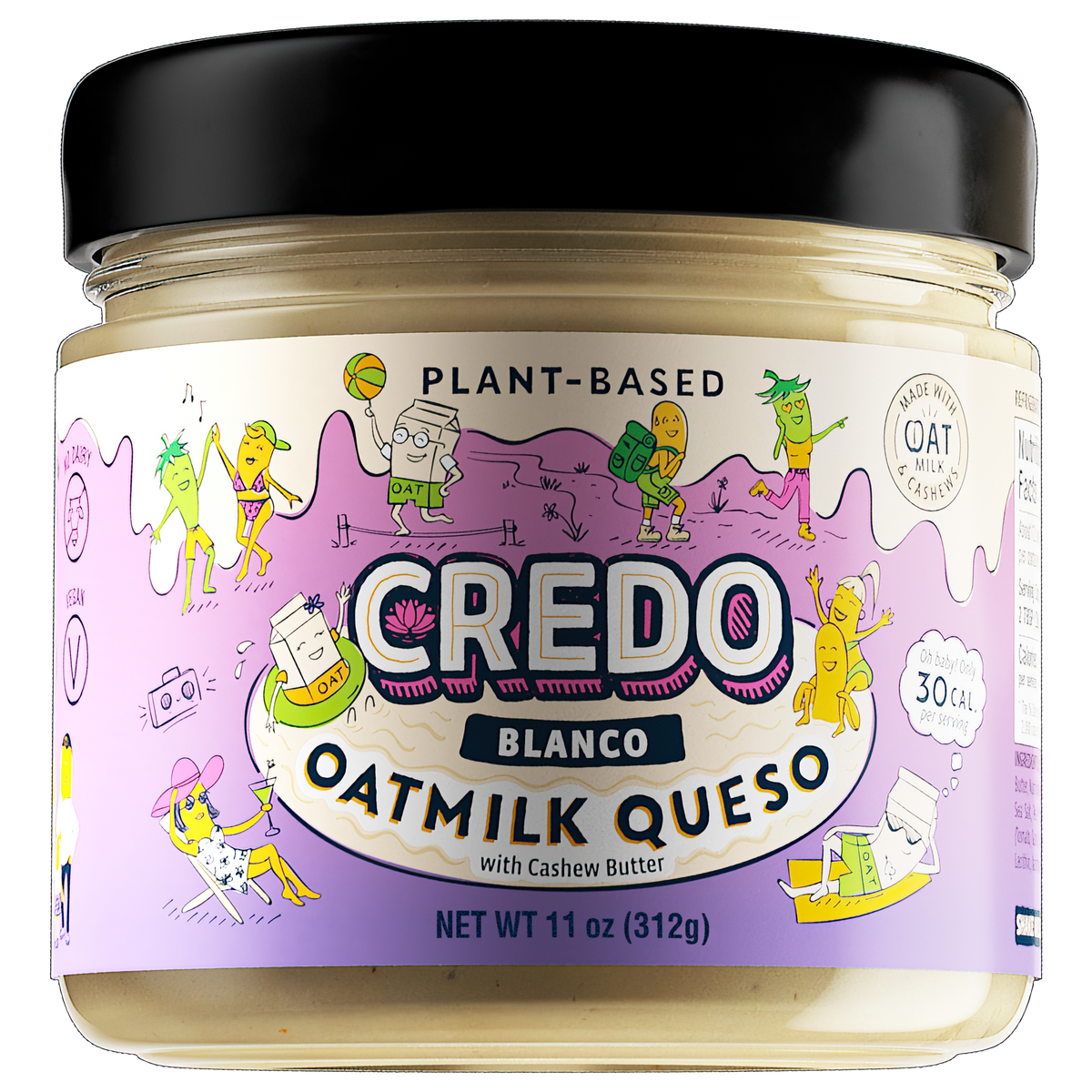 Oat Milk Queso Blanco