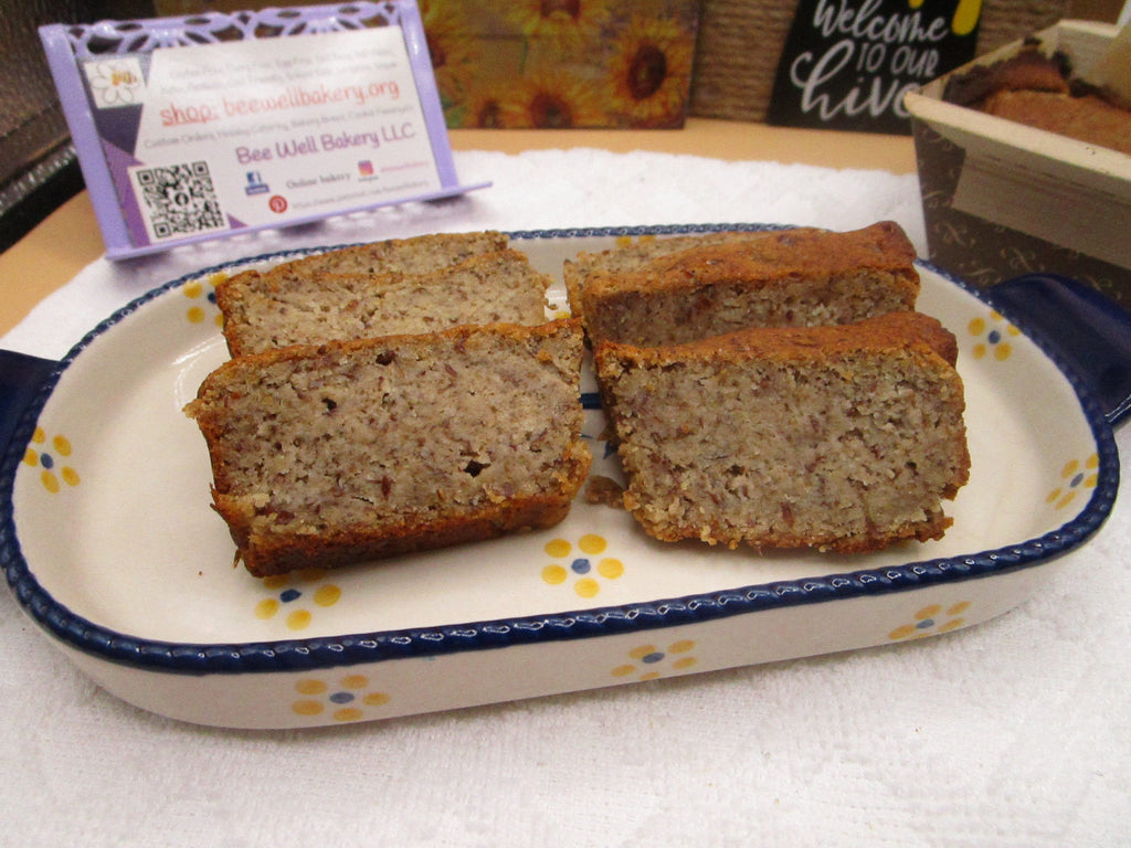 High Protein Banana Bread, Sugar Free, Gluten Free, Dairy Free, Vegan, Low Carb, Grain Free, Fitness Breakfast, Memorial Day Brunch, Low Fat