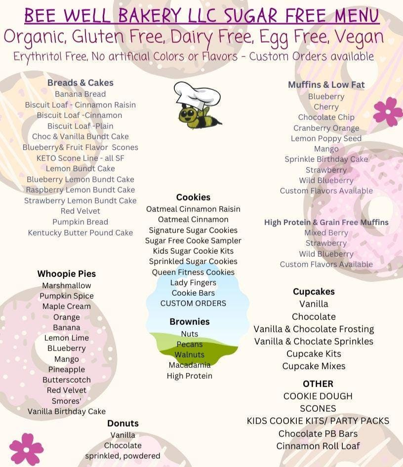 GLUTEN FREE ORGANIC EASTER BUNNY CAKES / VEGAN / LIMITED HOLIDAY EDITION