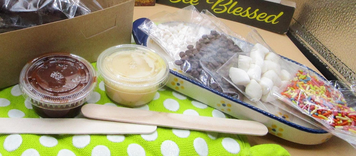 GLUTEN FREE S'MORES DECORATING KIT / VEGAN