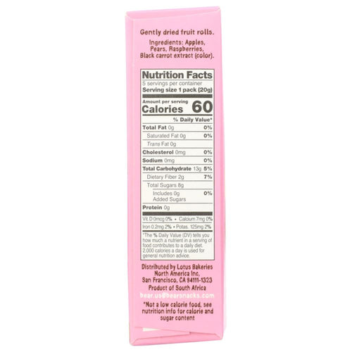 BEAR YOYO: Raspberry Fruit Rolls, 3.5 oz